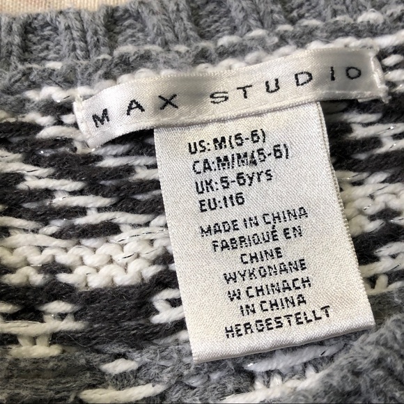 Max Studio Jeweled Sweater Dress Size 5/6 - Picture 7 of 8